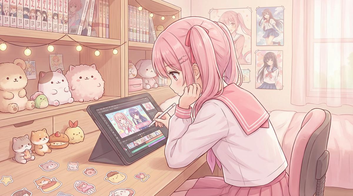 香蕉视频 - 香蕉视频：魔法少女变身全过程动漫解析